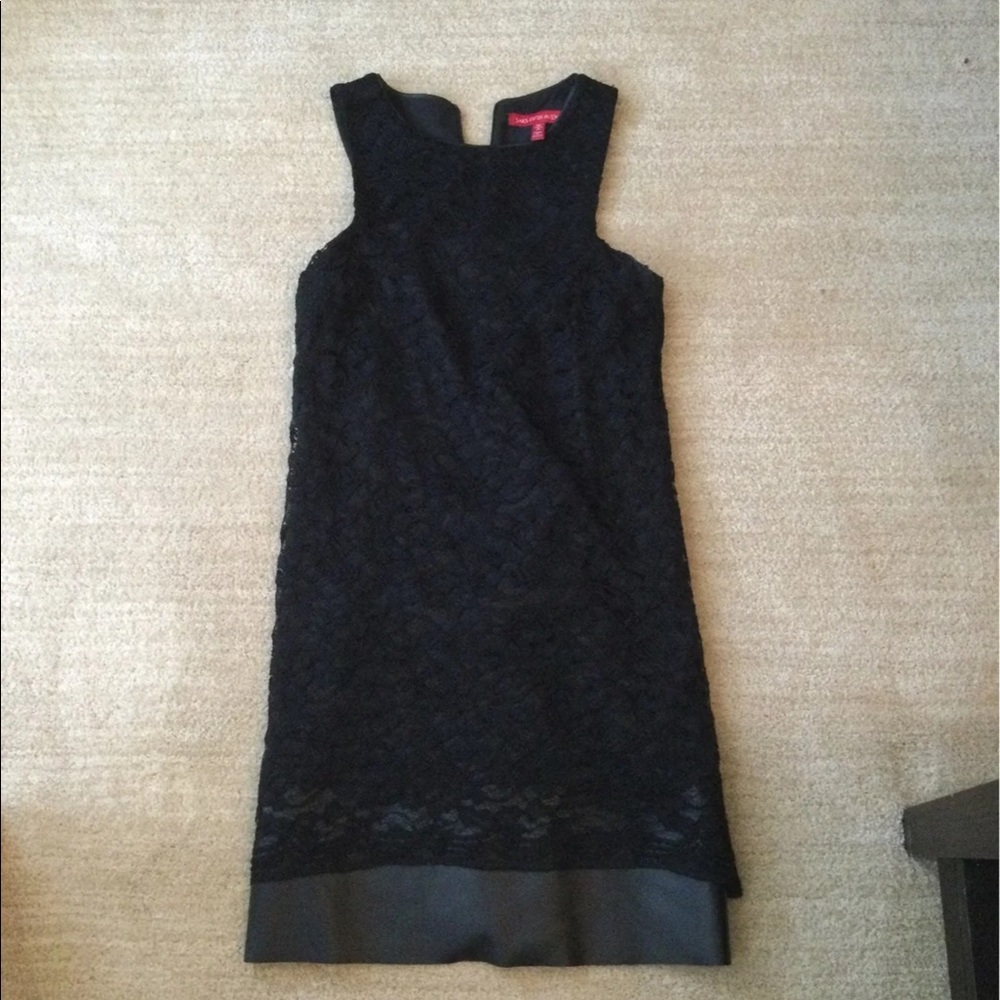 Black dress from Sacks